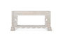 GINER Y COLOMER Console en bois de manguier blanc vieilli